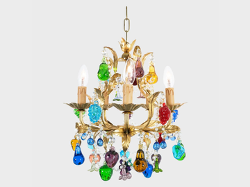 ARCIMBOLDI - Handmade Murano glass chandelier by Sogni Di Cristallo - view 2